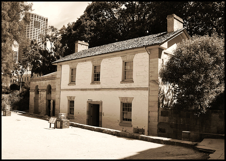 Cadmans Cottage, The Rocks, Sydney, Australia